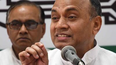 RCP Singh addressed a press conference. (File Photo)