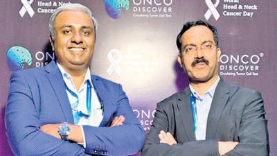 Aravindan Vasudevan and Jayant Khandare, co-founders of Actorius Innovations and Research Pvt Ltd. (HT PHOTO)