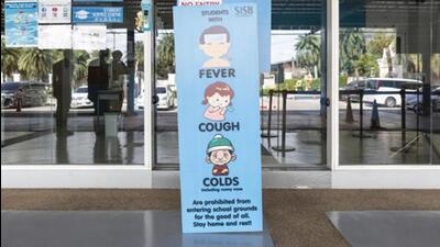 Health department officials noted that these students are closely monitored and admitted at the hospital. (REPRESENTATIVE PHOTO)