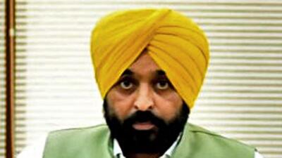Gave ₹39.55 cr financial aid to kin of 789 farmers who died during stir against farm laws: Mann (Bhagwant Mann Twitter) Gave ₹39.55 cr financial aid to kin of 789 farmers who died during stir against farm laws: Mann (Bhagwant Mann Twitter)