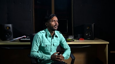 YouTuber Hero Alom speaks during an interview at his office in Dhaka. (AFP) YouTuber Hero Alom speaks during an interview at his office in Dhaka. (AFP)