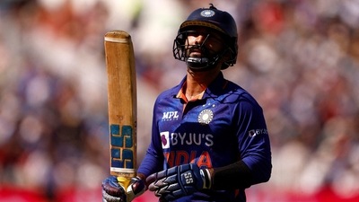 India's Dinesh Karthik (Action Images via Reuters)