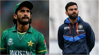 Hasan Ali; Virat Kohli (File) Hasan Ali; Virat Kohli (File)