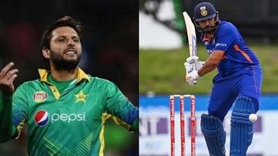 Shahid Afridi; Rohit Sharma