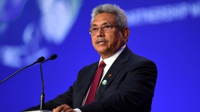 File photo of Sri Lanka President Gotabaya Rajapaksa. (REUTERS)