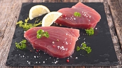 4. Avoid Mercury-rich fish such as bigeye tuna, shark, and king mackerel. (Shutterstock) 4. Avoid Mercury-rich fish such as bigeye tuna, shark, and king mackerel. (Shutterstock)