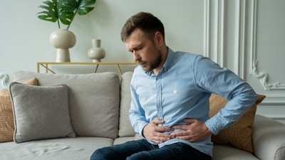 Anxiety can hit us when we are unable to make the right choice. Stomach pain and stomach turning into knots is one of the signs. (Unsplash)