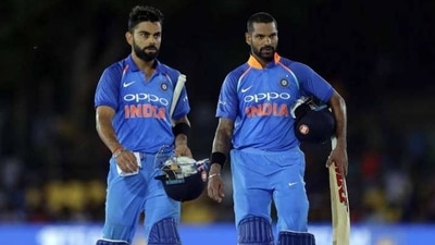Virat Kohli; Shikhar Dhawan Virat Kohli; Shikhar Dhawan