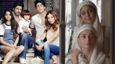 Shah Rukh Khan and his family reacted to Alia Bhatt's Darlings. Shah Rukh Khan and his family reacted to Alia Bhatt's Darlings.