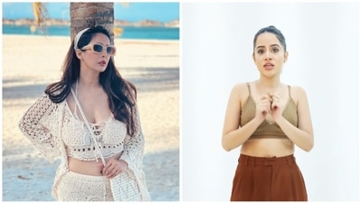Chahatt Khanna and Uorfi Javed are feuding on Instagram. Chahatt Khanna and Uorfi Javed are feuding on Instagram.