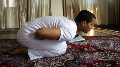 Mandukasana or Frog Pose&nbsp; (Twitter/TheAyurveda_Org)