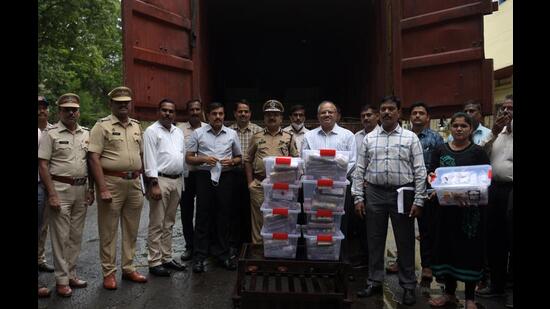 The 362Cr drug haul case has been transferred to Navi Mumbai ATS after links to Pakistan were established. (HT FILE PHOTO)
