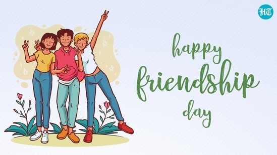 Happy Friendship Day 2022: Best wishes, images, messages and greetings to share with your best friend on August 7&nbsp;(HT Photo)