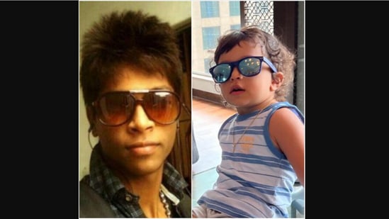 Hardik Pandya shares sweet post on son Agastya which he posted on Instagram.(Instagram/@hardikpandya93)