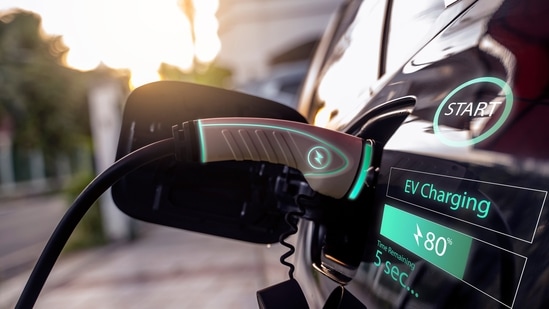 The Centre informed the parliament that the government has taken a number of steps to boost the adoption of electric vehicles in the country(Representative image) The Centre informed the parliament that the government has taken a number of steps to boost the adoption of electric vehicles in the country(Representative image)