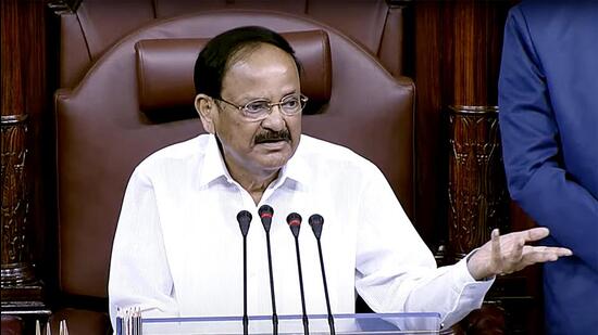 “I can operate only if you cooperate,” M Venkaiah Naidu had said in 2017 in his opening remarks as chairperson of the Rajya Sabha after being elected vice-president of India. (ANI)