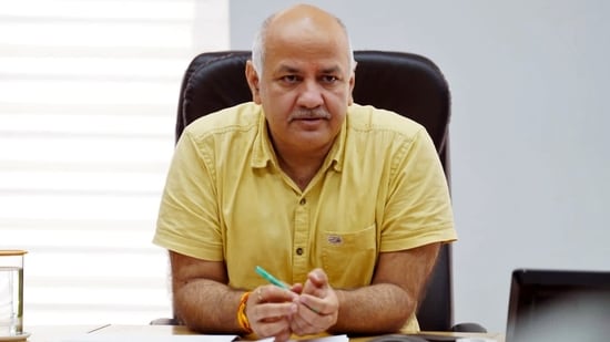 Delhi deputy chief minister Manish Sisodia. (ANI Photo)