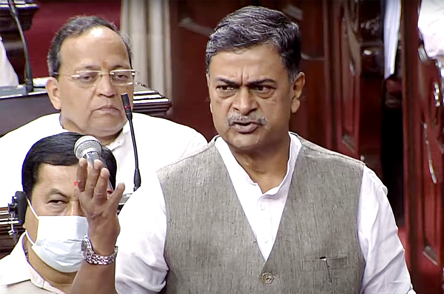 Union power minister RK Singh. (File Photo) (ANI)