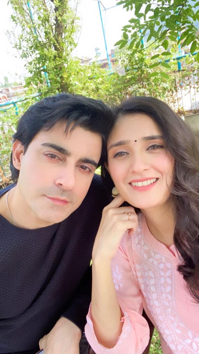 Pankhuri Awasthy and Gautam Rode Pankhuri Awasthy and Gautam Rode