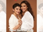 When Parnalekha (left) felt the need to ‘come out’ as bisexual, her sister Patralekha (right) was the first person she told; Styled by Who Wore What When (Pranay Jaitly and Shounak Amonkar);Styling Team: Diya Subudhi; Arjun S Kumar; Hargun Ahuja Hair & make-up by Vidhi Salecha Punjabi; Assisted by Priyanka Gianani; On both: Outfits by H&M; Jewellery by Bling Sutra; Earrings by Aditi Bhatt (Tushar Bhardwaj)