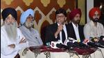 Former SAD leader and Punjab ,minister Simaranjit Singh Dhillon addressing the media persons in Ludhiana. (Harvinder Singh/HT) Former SAD leader and Punjab ,minister Simaranjit Singh Dhillon addressing the media persons in Ludhiana. (Harvinder Singh/HT)