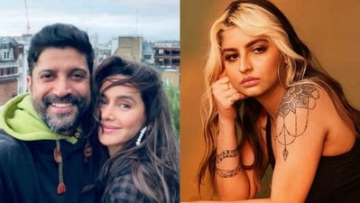 Farhan Akhtar and Shibani Dandekar wish Shakya Akhtar on her birthday.