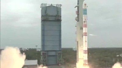 ISRO SSLV liftoff: The SSLV carries Earth observation satellite too, ((ANI/ ISRO) ) ISRO SSLV liftoff: The SSLV carries Earth observation satellite too, ((ANI/ ISRO) )