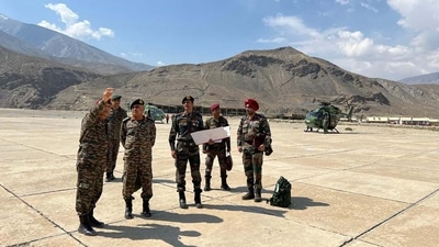 File photo of Chief of Army Staff (CoAS) General Manoj Pande reviewing India's security preparedness along the Line of Actual Control (LAC). (PTI) File photo of Chief of Army Staff (CoAS) General Manoj Pande reviewing India's security preparedness along the Line of Actual Control (LAC). (PTI)