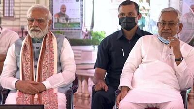Bihar chief minister Nitish Kumar (right) with Prime Minister Narendra Modi in Patna last month. (PTI Photo) Bihar chief minister Nitish Kumar (right) with Prime Minister Narendra Modi in Patna last month. (PTI Photo)