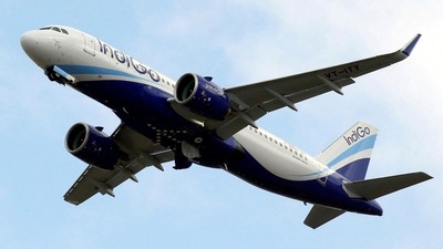 The IndiGo flight was grounded at Nagpur airport and could not proceed to its next destination. (Reuters)