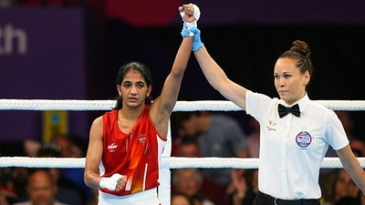 India's Nitu Ghanghas. (Getty) India's Nitu Ghanghas. (Getty)