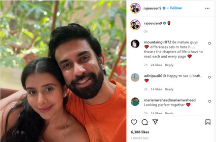 Rajeev Sen's Instagram post.