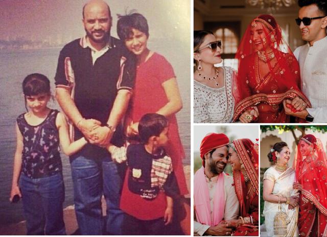 (Clockwise from top) A family photo of Patralekha, Parnalekha and their brother Agnish, with their father Ajit, who passed away in 2021; Patralekha and her siblings on her wedding day; with her mother Papri Paul; and with husband Rajkummar Rao (Clockwise from top) A family photo of Patralekha, Parnalekha and their brother Agnish, with their father Ajit, who passed away in 2021; Patralekha and her siblings on her wedding day; with her mother Papri Paul; and with husband Rajkummar Rao