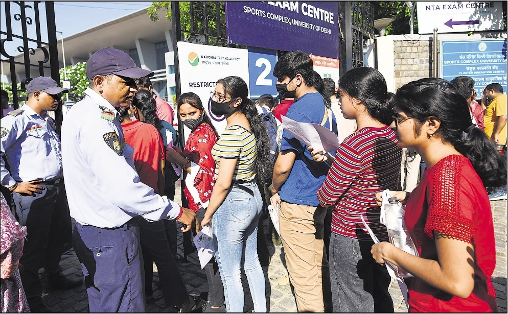 Earlier, these exams were scheduled between August 12 and August 14. (Amal KS/HT Photos) Earlier, these exams were scheduled between August 12 and August 14. (Amal KS/HT Photos)