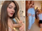 Rubina Dilaik enjoys a mini reunion with KKK 12 contestants. Rubina Dilaik enjoys a mini reunion with KKK 12 contestants.
