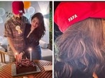 Nazriya Nazim celebrates 40th birthday of Fahadh Faasil. Nazriya Nazim celebrates 40th birthday of Fahadh Faasil.