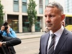 Former Manchester United footballer Ryan Giggs arrives at Manchester Crown Court in Manchester, Britain, August 8, 2022. REUTERS/Carl Recine