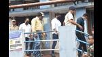 West Bengal police detain three Jharkhand Congress MLAs in Howrah district on July 31. (PTI) West Bengal police detain three Jharkhand Congress MLAs in Howrah district on July 31. (PTI)