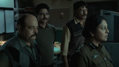 Shefali Shah in Delhi Crime 2 trailer.