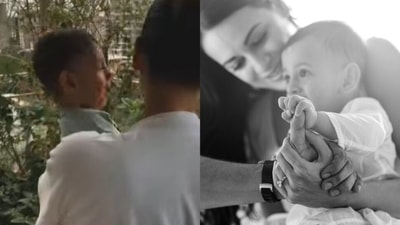 Dia Mirza's son Avyaan called her 'mamma for the first time'. Dia Mirza's son Avyaan called her 'mamma for the first time'.