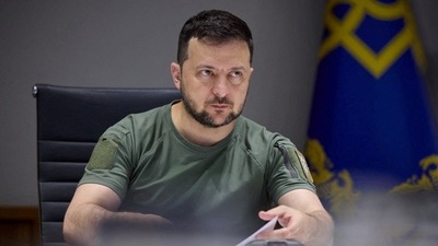 FILE PHOTO: Ukraine's President Volodymyr Zelensky&nbsp; ( REUTERS)