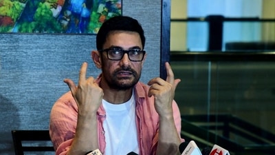 Aamir Khan would be late in paying school fees due to their family debt. (Nitin Lawate) Aamir Khan would be late in paying school fees due to their family debt. (Nitin Lawate)