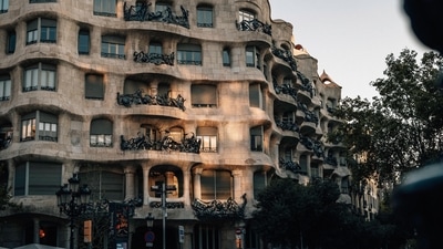 Casa Mila, Spain: Also known as La Pedrera or "The stone quarry," this unusual building was designed by the architect Antoni Gaudi and was built between 1906 and 1912 in Barcelona, Spain. (Unsplash) Casa Mila, Spain: Also known as La Pedrera or "The stone quarry," this unusual building was designed by the architect Antoni Gaudi and was built between 1906 and 1912 in Barcelona, Spain. (Unsplash)