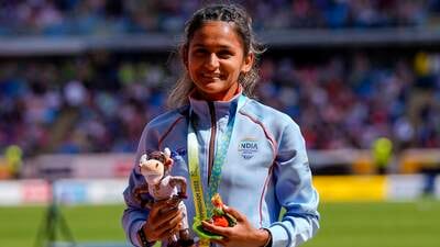 Silver medalist Priyanka (FILE PHOTO FOR REPRESENTATION) Silver medalist Priyanka (FILE PHOTO FOR REPRESENTATION)