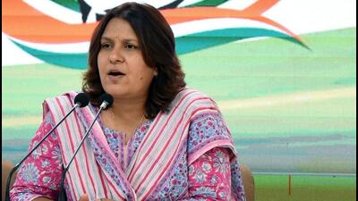 Congress spokesperson Supriya Shrinate. (ANI Photo) Congress spokesperson Supriya Shrinate. (ANI Photo)