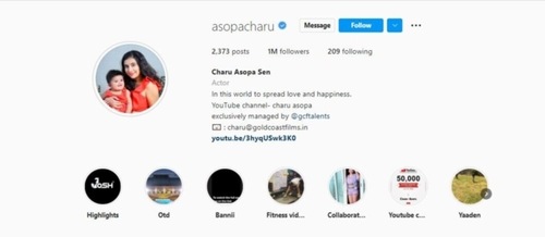 Charu Asopa also changed her surname on Instagram.