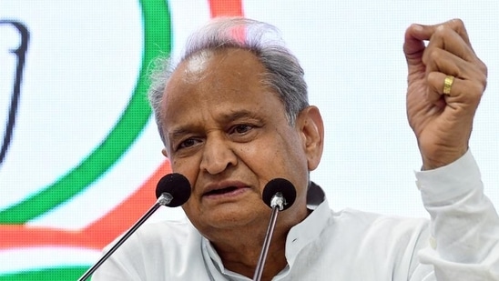 Rajasthan chief minister Ashok Gehlot on Friday said: “... rapes are taking place and due to the law on the hanging of culprits after the Nirbhaya case, the incidents of murder after rape have increased.” (ANI file)(HT_PRINT) Rajasthan chief minister Ashok Gehlot on Friday said: “... rapes are taking place and due to the law on the hanging of culprits after the Nirbhaya case, the incidents of murder after rape have increased.” (ANI file)(HT_PRINT)