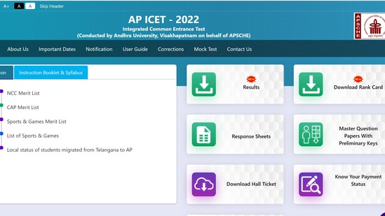 AP ICET 2022 result out at cets.apsche.ap.gov.in, get link here AP ICET 2022 result out at cets.apsche.ap.gov.in, get link here