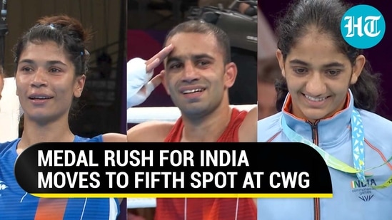 CWG: Indian 'khiladis’ shine at Birmingham; India at 5th spot with 55 medals
