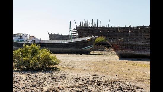 Boats on land. (Shutterstock) Boats on land. (Shutterstock)